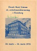 1970 - PROGRAM / FLENSBORG DM, signed by Jens Enevoldsen